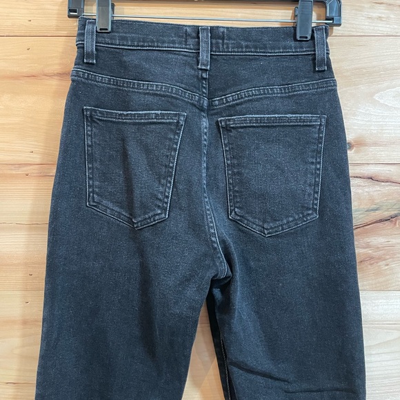 Agolde Black Pinch Waist Skinny High Rise Jeans Size 24 - Picture 15 of 15